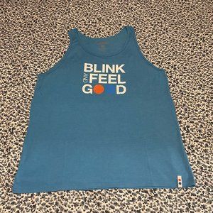 Blink Fitness Light Blue Gym Tank Top